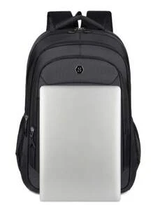 Men's Large Capacity Travel Backpack, Business Laptop Backpack, Lightweight & Water-Resistant, Suitable For Students And Commute