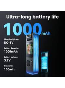 1080P HD Body Camera With 140° Rotating Lens & Magnetic Clip - 1000mAh Rechargeable, Digital Stabilization, Type-C Port, Compact POV Sports Camera For Cycling, Travel Vlogging, Blogging, Portable Camera, Biking Gear, Highquality Video