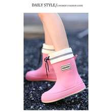 Women Rain Footwear - Baby Pink - View 5