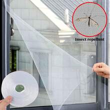 NetHong 3-5Pcs Large Window Screen Mesh Net Bug Mosquito Fly Insect Moth Door Netting UK - White - View 6