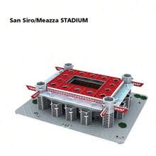 World Cup 3D Stereo Puzzle Football Stadium Model, World Cup Building Puzzle Sports Arena