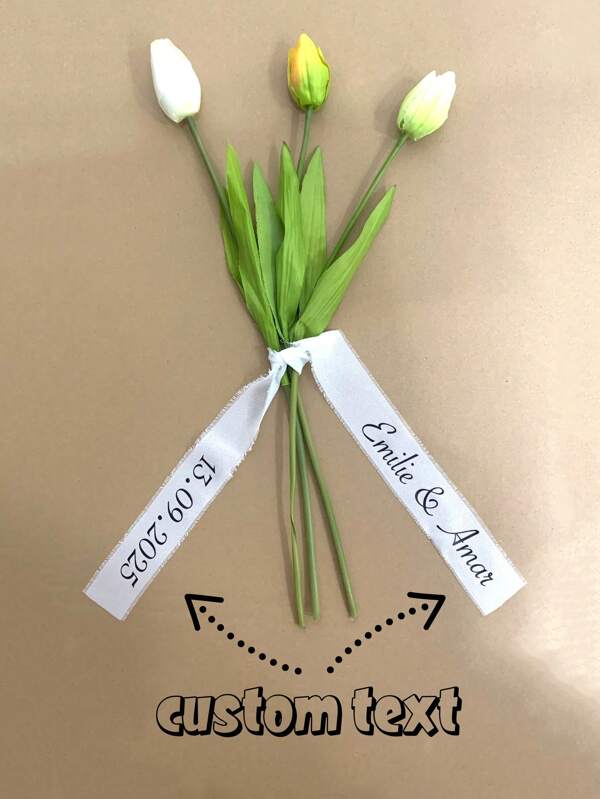 1 Stück personalisiertes, benutzerdefiniertes Braut-Brautstrauß-Seidenquaste für Hochzeitszeremonie, ideal für Geschenkverpackung, Hochzeitsdekoration, Brautparty, Gelübdekarten, Blumenbouquets, Geburtstagseinladungen, Partydekoration, Tortendekoration und Verpackungspapier, Fotohintergrund-Styling, langanhaltend, farbig, niedlich, süß, witzig, kawaii, Y2K, stilvoller, unisex, lässiger, personalisierter, einzigartiger, für Ihn, für Sie, Freund, Freundin, Familie, Freunde, Reisezubehör, Schulmaterial, Büro, Lehrer, Universität, Kollege, Studentenwohnheim, für Jungen und Mädchen, Teenager, Junior, Mittelstufe, Oberstufe, Studenten