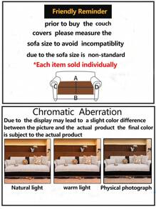 1pc All-Season Sofa Cushion Cover, Modern Minimalist Anti-Slip Sofa Seat Pad, Dust-Proof & Washable Sofa Slipcover For Bedroom, Office, Living Room, L-Shaped Sofa, 1-2-3-4 Seater Sofa, Gray, Soft, Colorfast, Pet-Friendly