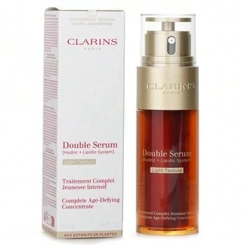 Clarins Double Serum Light Texture - 白色 - 查看 1