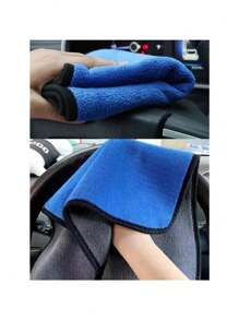 Microfiber Cleaning Towel Car Wash Thicken Soft Drying Cloth Car Body Washing Towels Double Layer Clean Rags 30/40/60cm