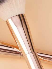 1 Pc Professional Dual-Head Facial Makeup Brush Set,Powder Brush,Blush Brush,Makeup Tools With Soft Fiber For Easy Carrying - Multicolor - View 6