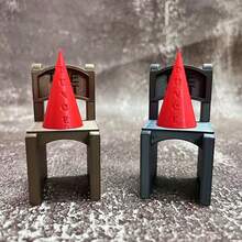 1 套暂停椅和傻瓜帽，惩罚顽皮骰子的椅子，TRPDICES 游戏配件