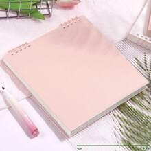 Square Grid Notebook 8.46x7.68" (21.5x19.5cm) - Lay-Flat Spiral Binding For Meeting Notes, Class Diagrams, Sketchbooks & Personal Diary Use, School Supplies,Back To School