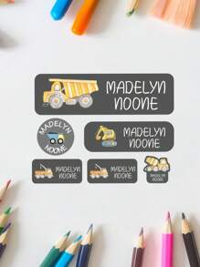 Stick On Name Labels, School Name Stickers, School Name Tags, Children's Name Labels For Clothes, Pink Name Labels,Lunch Box Sticker, Back To School,Name Label Pack,Waterproof Labels,Daycare Labels,School Labels,Name Stickers,Bottle Labels,Camp Labels,Custom Labels