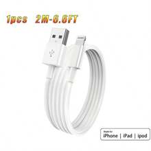IPhone Charger Cable, Apple Lightning To USB Cable Cord, 2.4A Fast Charging Apple Phone Long Chargers Compatible With Iphone 14/13/12/11/11Pro/11Max/ X/XS/XR/XS Max/8/7/6/5S/SE (3.3ft,6.6ft)
