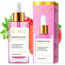 1 Chai dầu dưỡng da sau cạo râu hương dâu tây, giàu vitamin và axit hyaluronic, nuôi dưỡng sâu và phục hồi hàng rào bảo vệ da, cho làn da mịn màng, rạng rỡ và tươi sáng (Có sẵn loại 50ml và 100ml) - Hồng - Xem 3
