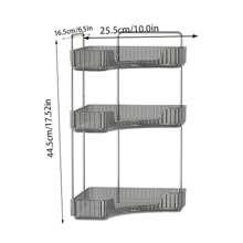 1 Pc 90° Corner Bathroom Countertop Organizer - Vanity Tray For Bathroom & Kitchen