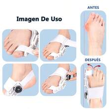 Corrector Aparato Para Juanetes Con Pivote Ajustable( Adecuado tanto para pie izquierdo como derecho) - Negro - Ver 11