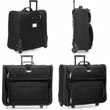 Travel Select Amsterdam Expandable Rolling Upright Lage - Black - View 1
