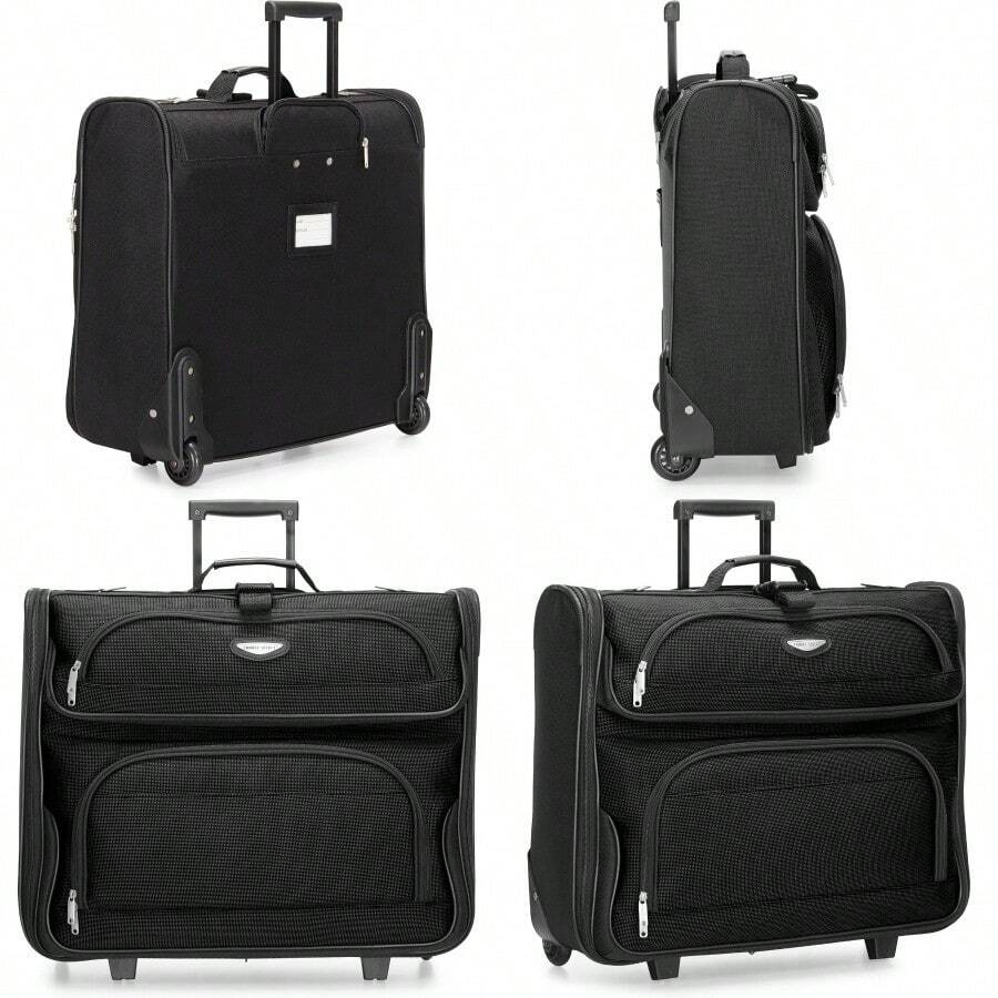 Travel Select Amsterdam Expandable Rolling Upright Lage - Black - View 1