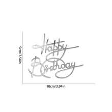 1pc/3pcs Beautiful Crystal 8*4.5CM Crown Cake Decoration Crown Cake Topper For Birthday Party Cake Decorations, Wedding And Birthday Supplies, Home And Party Decorations - Multicolor - View 10