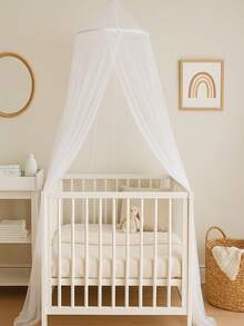 1pc Highly Dense Dome Mosquito Net, Ceiling Hanging Baby Mosquito Net, Folding Tent, Princess Style, No Installation, Party Decor - Multicolor - View 2