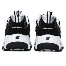 Skechers Giày thể thao buộc dây thời trang D'LITES 1.0 dành cho nam, giày thể thao nhẹ và thoải mái, 894129-BKW - Đen/trắng - Xem 3