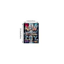 1 buc New York City Wall Art Imagine Alb-Negru City Fotografii Imprimări Pânză Picturi Travel Poster NYC Skyline Brooklyn Bridge Decor Pentru Living Room, Dormitor, Bar Carucior sau Hol Decor Cadou Pentru Ea Neînrămat