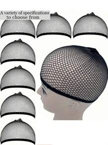 1/2/3/4/5/6/10PCS Black Wig Cap, Breathable Mesh Wig Net, Unisex Mesh Wig Cap, Wig Hair Net, Black Non-Slip Breathable Stretch Nylon Wig Cap Set, Long Wig Cap, Stretchable High Elastic Durable Hair Net, Wig Care Set, Wig Accessories, Hair Styling, Hair Stuff ,Hair Accessories, Hair Styling Kit, Hair Tool Kit, Hairstyling Set