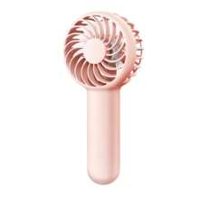 TFFFMini Portable Fan 3 Speed Powerful Handheld Fan 2000mAh Battery Operated Cute Design Personal Small Fan USB Rechargeable Makeup Eyelash Hand Fan Travel Essentials For Women Girls Pink