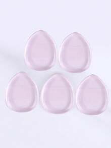 2/3/5pcs Multi-Color Silicone Jelly Finger Mini Thumb Makeup Sponge Blender, Soft & Bouncy, Suitable For Liquid Foundation, Concealer, Easy To Clean, New Matte Makeup Tool - Multicolor - View 11