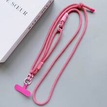 1 件可调节多用途手机挂绳，时尚腕带/项链 - 彩色 - 查看 17