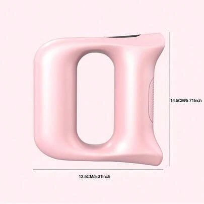 便携式多功能筋膜按摩环，3 种振动模式，USB 可充电 1200mAh 电池，5 种强度等级，可穿戴腰带，适用于腰部、腿部、颈部、手部、背部，适用于瑜伽、健身、运动后，是送给朋友、情侣、父母、万圣节、圣诞节的绝佳礼物