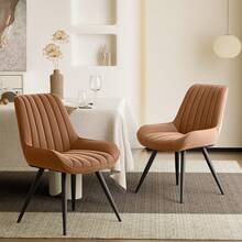 Dining Chairs - Brown - View 3