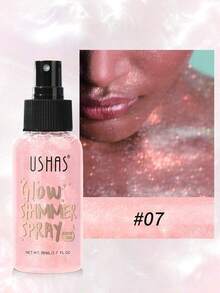 身体高光喷雾，速干不粘腻，液体闪光高光，持久亮泽，适合派对、音乐节妆容 - 彩色 - 查看 16