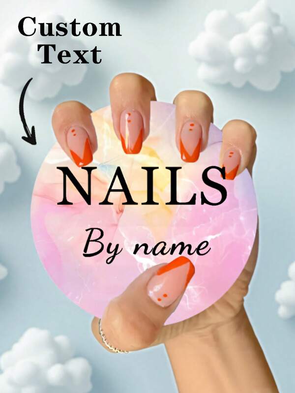 1 pieza Disco Nailfie Personalizado, Prop de Foto de Uñas de Acrílico, Prop de Redes Sociales, Regalo para Técnica de Uñas, Letrero de Selfie de Uñas, Regalo de San Valentín para Artista de Uñas, Prop de Foto para Técnica de Uñas, Regalo para Técnica de Uñas, Un Regalo Único para Ella - Perfecto para tu Novia, Esposa o Mejor Amiga. Ideal para Cumpleaños, Aniversarios, Bodas y Otras Ocasiones Especiales, Armonía del Hogar