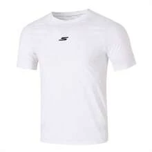 Skechers Lässig geschnittenes, weiches, bequemes Kurzarm T-Shirt, unisex