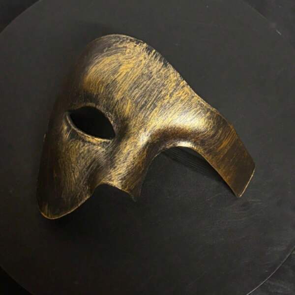 1pc Vintage Prince Masquerade Half Mask, Suitable For Cosplay Party, Couple Accessories