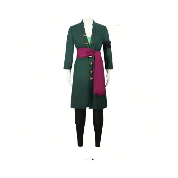 Costume cosplay di Zoro, personaggio anime, costume cosplay, costume anime bidimensionale, set completo, costume di Halloween COS