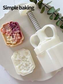 مجموعتان من قوالب الحلوى بنمط سوسن الوادي، هدية عيد ميلاد، مجموعة أدوات الخبز، لوازم بنتو، قوالب تشكيل الكوكيز اليدوية DIY ، قوالب تقطيع الكيك والكوكيز والبسكويت، أدوات مطبخ لحلوى القمر والحشوات، قوالب بسكويت السكر وأدوات حلوى الكوكيز. مجموعة قوالب الكعك القمري.