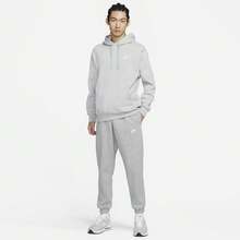 Nike 2025 男士 AS M NSW CLUB PANT CF BB 针织长裤，BV2738-063 - 黑色 - 查看 6