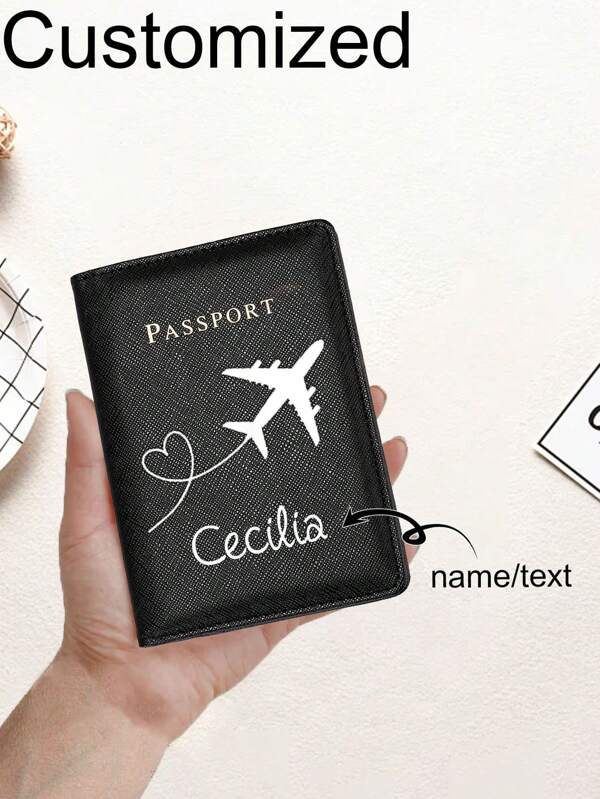 1 pièce Pince à passeport multifonctionnelle nouvelle. Sac de passeport de voyage, porte-cartes multiples, étui à passeport, porte-passeport, portefeuille de passeport pour les vacances, pour les voyages, pour l'avion, pour la rentrée, pour hommes et femmes. Accessoires de voyage essentiels.