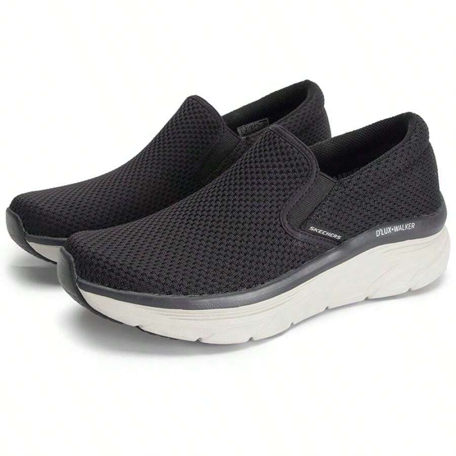 Skechers Giày nam thường ngày, giày đi bộ thường ngày cho nam, giày thể thao thường ngày thoải mái và dễ mang 232262-BLK - màu đen - Xem 1