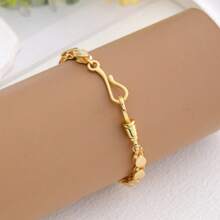 Hot Selling 4mm Wide Rhombus Minimalist Elegant Charm Women's Cuff Bracelet Personalized Snap Curb Chain Bracelet Jewelry