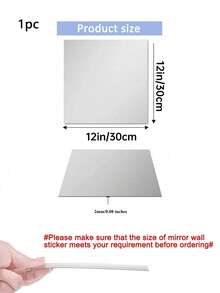 1/4 件亚克力圆形墙镜，非玻璃圆形镜板镜贴，适用于家居墙壁装饰或婚礼餐桌中心装饰最佳礼物