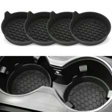 Car Cup Coaster, Bling Cup Holder Insert Coasters,Universal Auto Non-Slip Cup Holder Embedded In Ornaments Silicone Coaster, Car Interior Accessories Mat Organizer Storage Box Travel.For Women Storage Organizer Travel Essentials Back To School Dormitory Storage