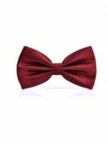 1 件涤纶蝴蝶结，适合商务、婚礼、派对和正式场合，男士休闲和职业装 - 彩色 - 查看 16