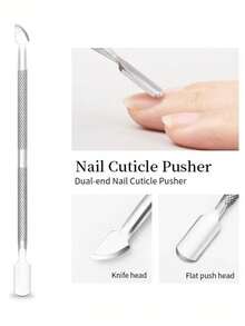 15毫升/瓶 指甲油卸甲液 指甲钢推力器 快速轻松卸除UV凝胶指甲油 半永久指甲油 美甲卸除工具 专业美甲师 无刺激指甲 - 無色 - 查看 10