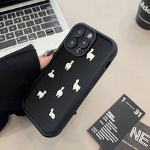 Funda para teléfono móvil UniqueEye Ladder (1 unidad), moderna y completa, antideslizante y anticaídas, de TPU suave, compatible con las series 11, 12, 13, 14, 15, 16 Pro y Pro Plus. Diseño moderno y novedoso. - Colores mixtos 1 - Ver 2