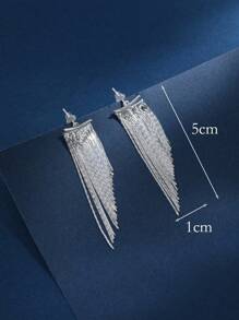 1 paar luxe kwastoorbellen van 925 sterlingzilver voor dames, veelzijdige sieraden voor dagelijks gebruik, minimalistisch nicheontwerp, verjaardagscadeau voor vriendin of zus, dameskeuze