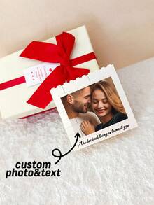 1 Pc Custom Personalized Building Brick Photo Add Your Picture And Text Logo Building Block Customized Brick Puzzle .