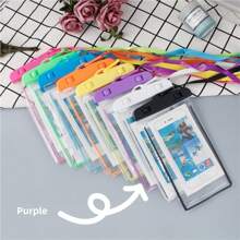 Bolsa impermeable para teléfono móvil, bolsa seca para rafting, buceo y natación, funda protectora para teléfono móvil para deportes acuáticos, playa y piscina, apta para teléfonos móviles de menos de 6 pulgadas, esenciales de playa, accesorios de playa, flotador de piscina