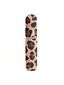 Flacone di profumo ricaricabile da 5ml con motivo leopardato, atomizzatore di alta qualità, bottiglia spray per profumo da viaggio portatile