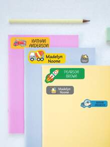 Stick On Name Labels, School Name Stickers, School Name Tags, Children's Name Labels For Clothes, Pink Name Labels,Lunch Box Sticker, Back To School,Name Label Pack,Waterproof Labels,Daycare Labels,School Labels,Name Stickers,Bottle Labels,Camp Labels,Custom Labels