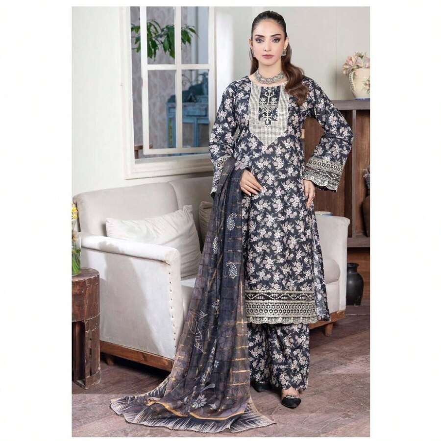 Salwar kameez pakistaní tradicional - Ropa para mujeres-255 | Mode de ...